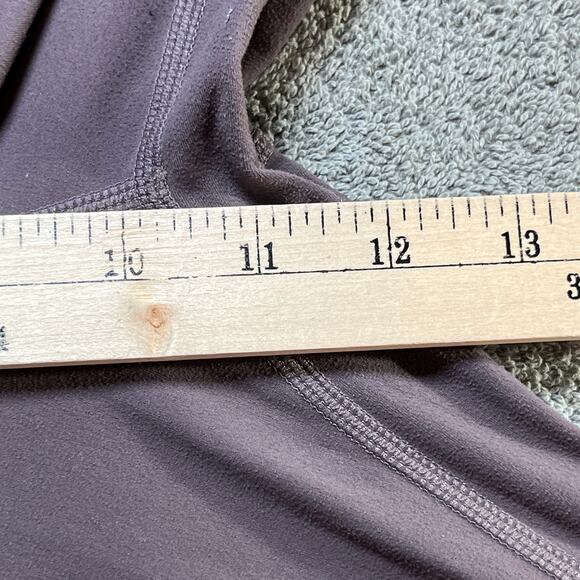 Lululemon Legging Womens Size 12 Purple High Waisted Cropped Athleisure Training - Picture 9 of 10